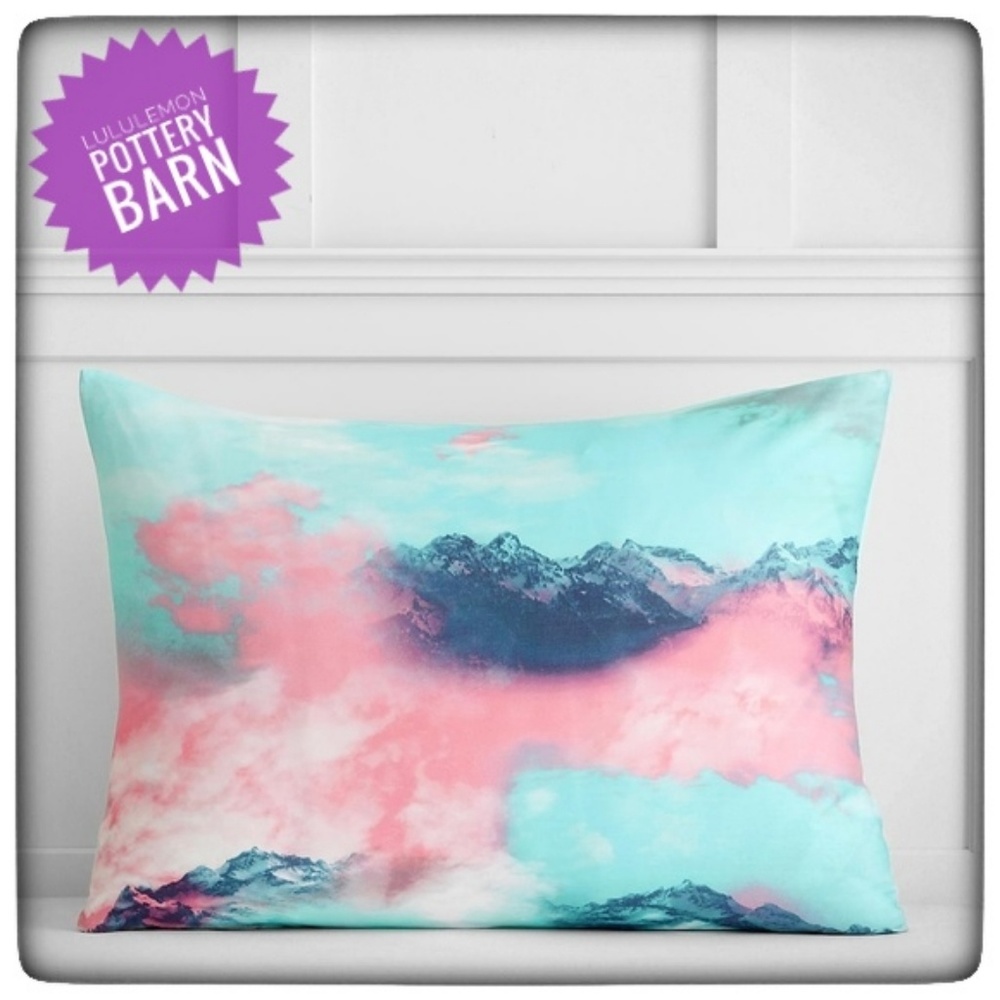 HP 👏 NWT Lululemon PB Pretty Standard Bed Pillow Sham-OS